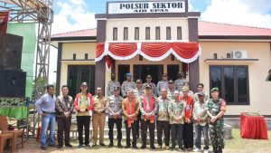 Peresmian Kantor Polsubsektor Kecamatan Air Upas