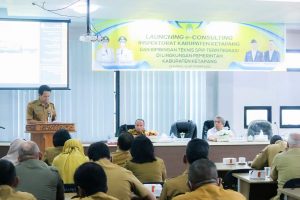 Asisten 1 Setda Buka Kegiatan SPIP Dan Lounching E-Consulting Inspektorat Kabupaten Ketapang