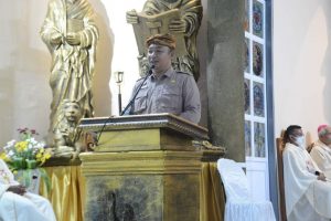 Resmikan Gereja Katolik MPRD Air Upas, Sekda Ketapang Berpesan Masyarakat Selalu Menjaga Tri Kerukunan Umat Beragama